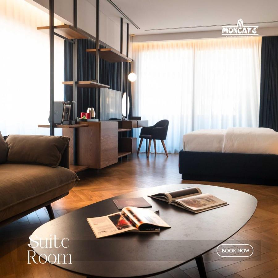 Moncafe Boutique Hotel & Spa Tirana Exteriér fotografie